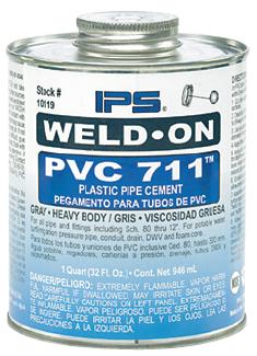 237ml PVC Grey Solvent Cement - Click Image to Close